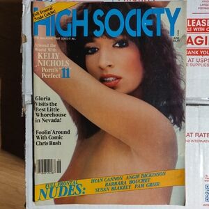 High Society June 1980 Vintage Magazine